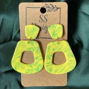 Polymer clay earrings